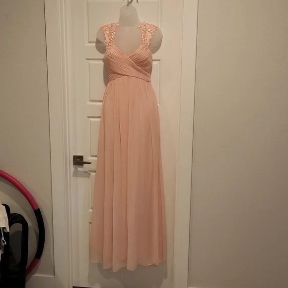 maniju bridesmaid dresses MANIJU | Dresses | Maniju Blush Colored Bridesmaid Dress Size M